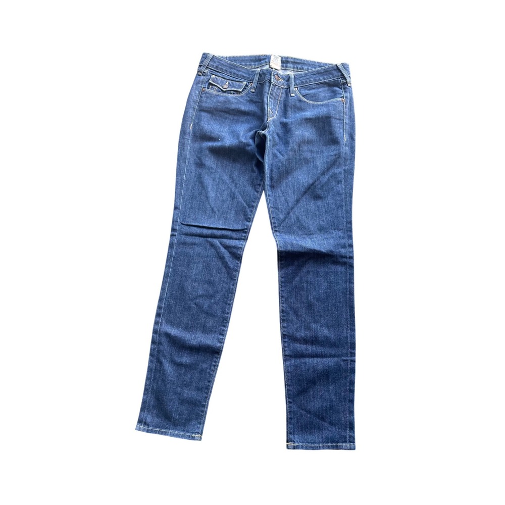 True Religion Slim Straight Dark Wash Denim Jeans Made in USA Size 30